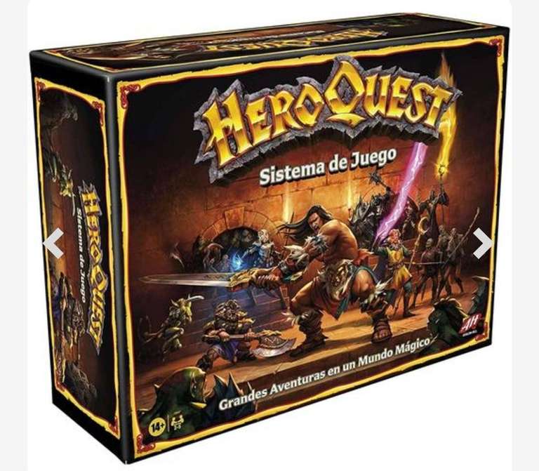 HeroQuest + cupón de 46€