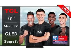 TV MiniLED QLED 65" - TCL 65C835, 4K MiniLED 144hz, QLED, Google TV, Onkyo, HDR10+, Dolby Vision, Control de voz, Negro