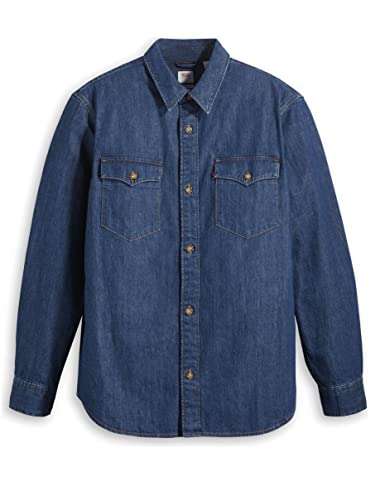 Levi's Relaxed Fit Western Camisa para Hombre
