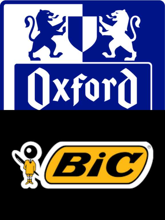 OXFORD y BIC en todas las categorías para la vuelta al cole.
