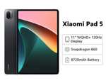 Xiaomi Mi Pad 5 6GB 128GB Tablet Display 120Hz 8720mAh Snapdragon 860 Global