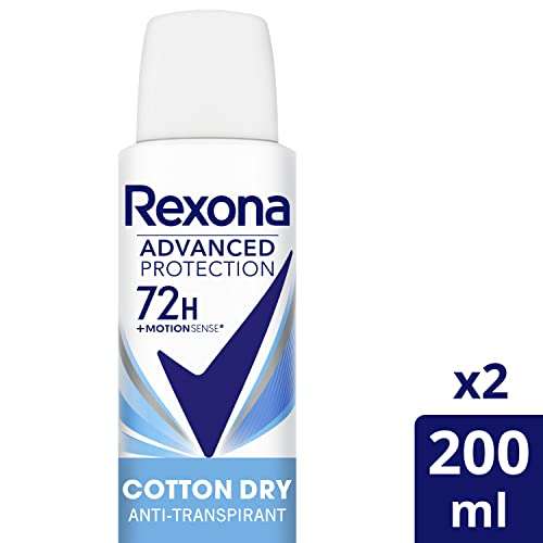 Rexona Desodorante en spray para mujer con protección antitranspirante  hasta 72 horas rexona Advanced protect 200 ml