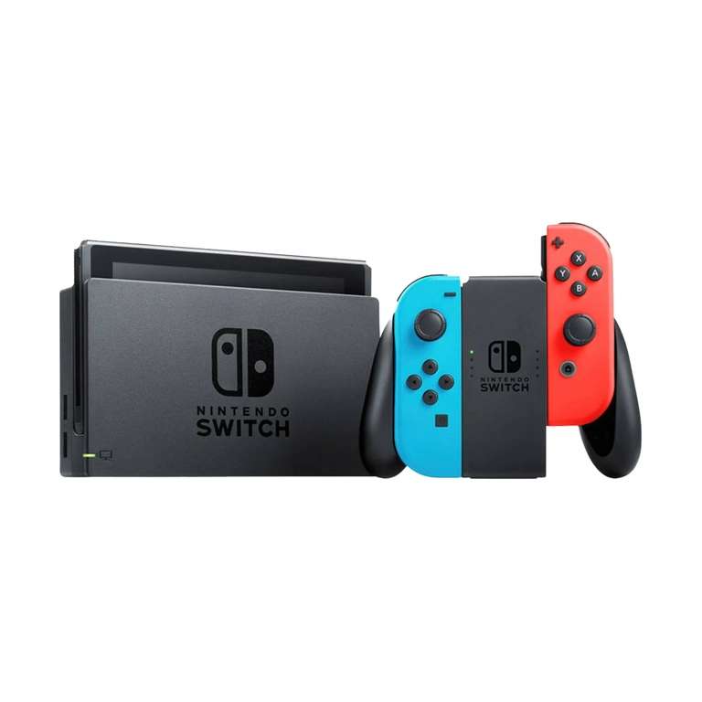 Consola - Nintendo Switch Azul y Rojo Neón (269€ con Newsletter)