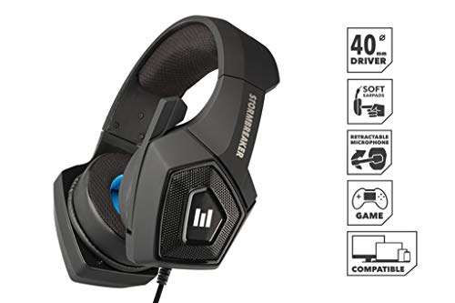 Indeca - Auricular Premium Sound compatible con PS4, Xbox, Switch, PC, mac...