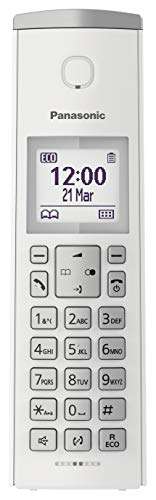 Panasonic KX-TGK210 Teléfono DECT Identificador de llamadas Blanco. También en color negro.