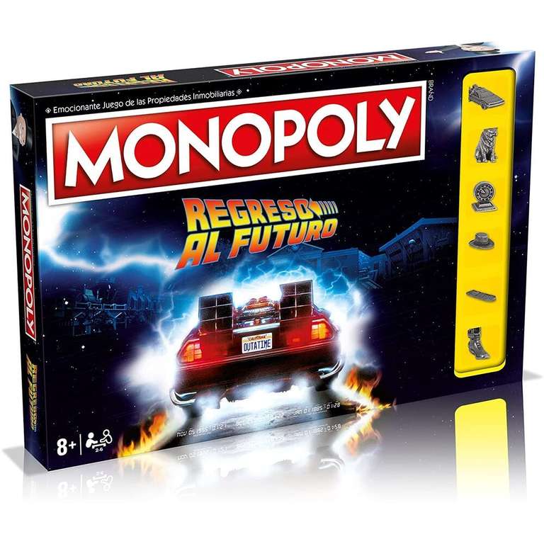 Monopoly Regreso al Futuro Juego de mesa [Nuevos usuarios]