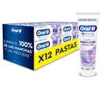 Oral-B 3D White Advanced Luxe Perfection - Pasta de Dientes Blanqueadora, Pack 12 x 75 ml