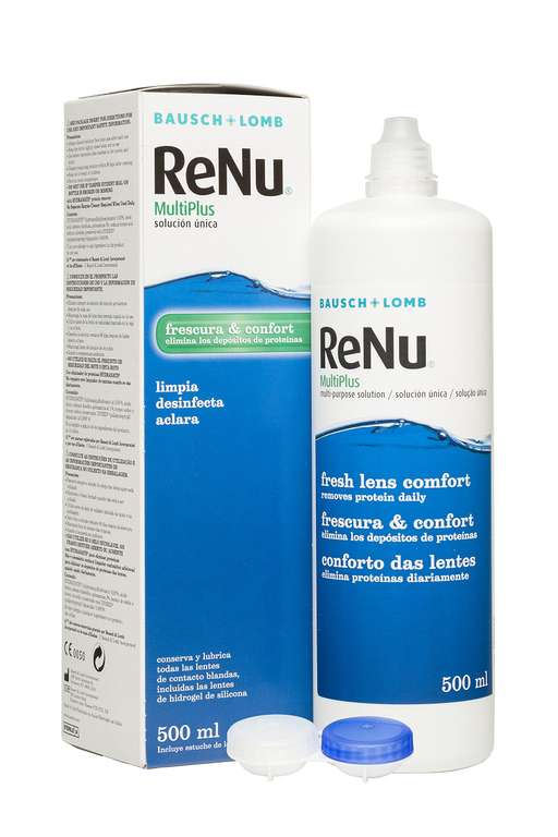 BAUSCH + LOMB - Renu MultiPlus Solución de Mantenimiento - 500 ml