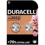 Duracell - Pilas de botón de litio 2032 de 3 V