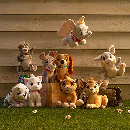 Simba Toys - Peluche Disney Tambor, Material Suave y Agradable, 100% Original, Apto para Niños y Niñas de todas las Edades - 35 cm