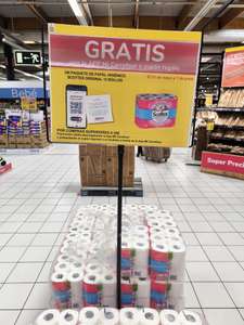 GRATIS paquete de papel higiénico Scottex 12 rollos en Carrefour al gastar 50€