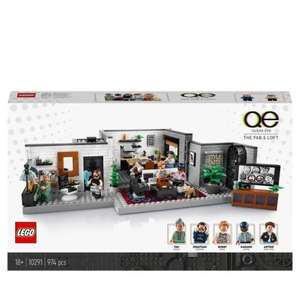 Juguete de construcción Queer Eye: Loft de los Fab 5 con Mini Figuras de la serie de Netflix Lego Icons LEGO