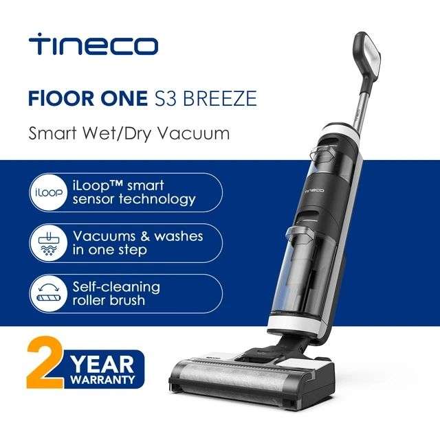 Tineco Floor One S3 Breeze aspiradora inalámbrica