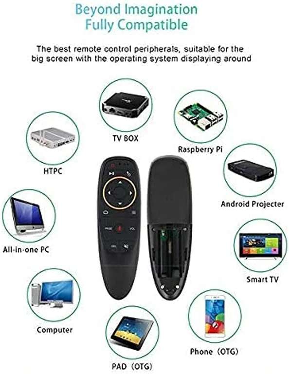 Air mouse con giroscopio G10s / mando inalámbrico para PC- Tv box