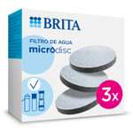 Pack de 3 Unidades BRITA Filtros MicroDisc, Filtra hasta 150L