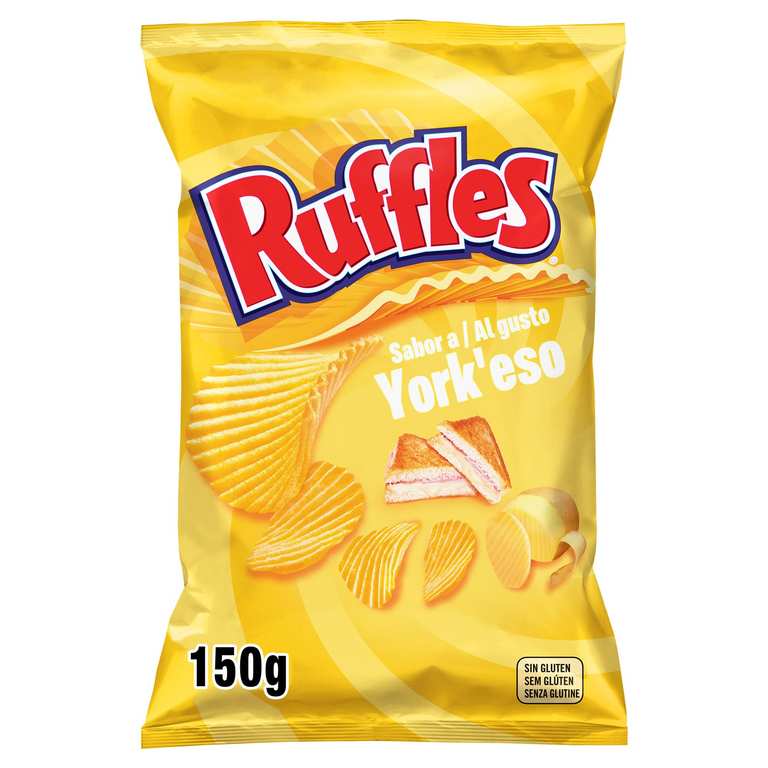 Imagen de Ruffles Yorkeso 8 Bolsas de 150 g,