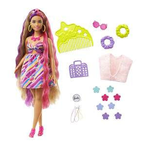 Barbie Totally Hair Pelo extralargo Flor