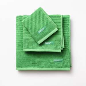 Toalla de baño, toalla grande súper absorbente de algodón puro, toalla de  baño gruesa y suave, toallas de playa cómodas, verde, 6 piezas