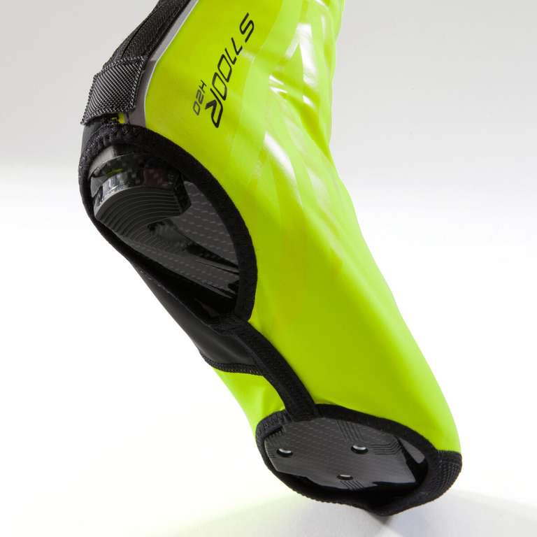 Cubrezapatillas para ciclismo de carretera Shimano S1100R H2O Amarillo Fluorescente