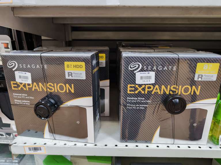Disco duro externo Seagate Expansion 8tb