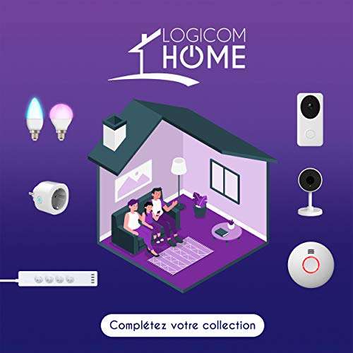Pluggy – Objeto conectado – Enchufe conectado compatible con Google Home/Alexa – Wifi – Enchufe wifi google home –