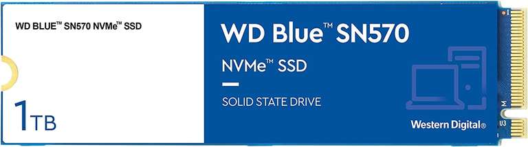 WD BLUE SN570 1TB NVMe SSD M.2