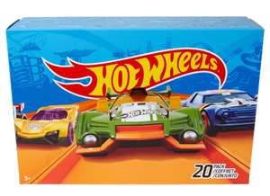 Hot Wheels - Pack De 20 Vehículos con Embalaje de Cartón, Coches de Juguete (Modelos Surtidos) (Mattel DXY59)