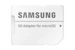 Samsung EVO Select 512GB, microSD, A2, V30, 130 MB/s, FHD, 4K UHD