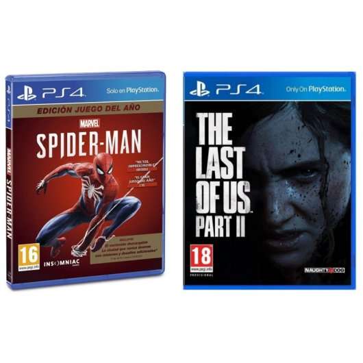 Marvel's Spider-Man GOTY Edition PS4 + The Last of Us Parte II PS4