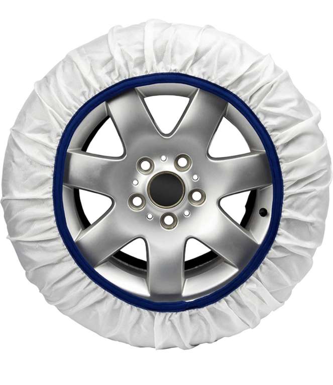 Easy Sock EASYM Cadenas de Nieve Textiles para Neumáticos, M