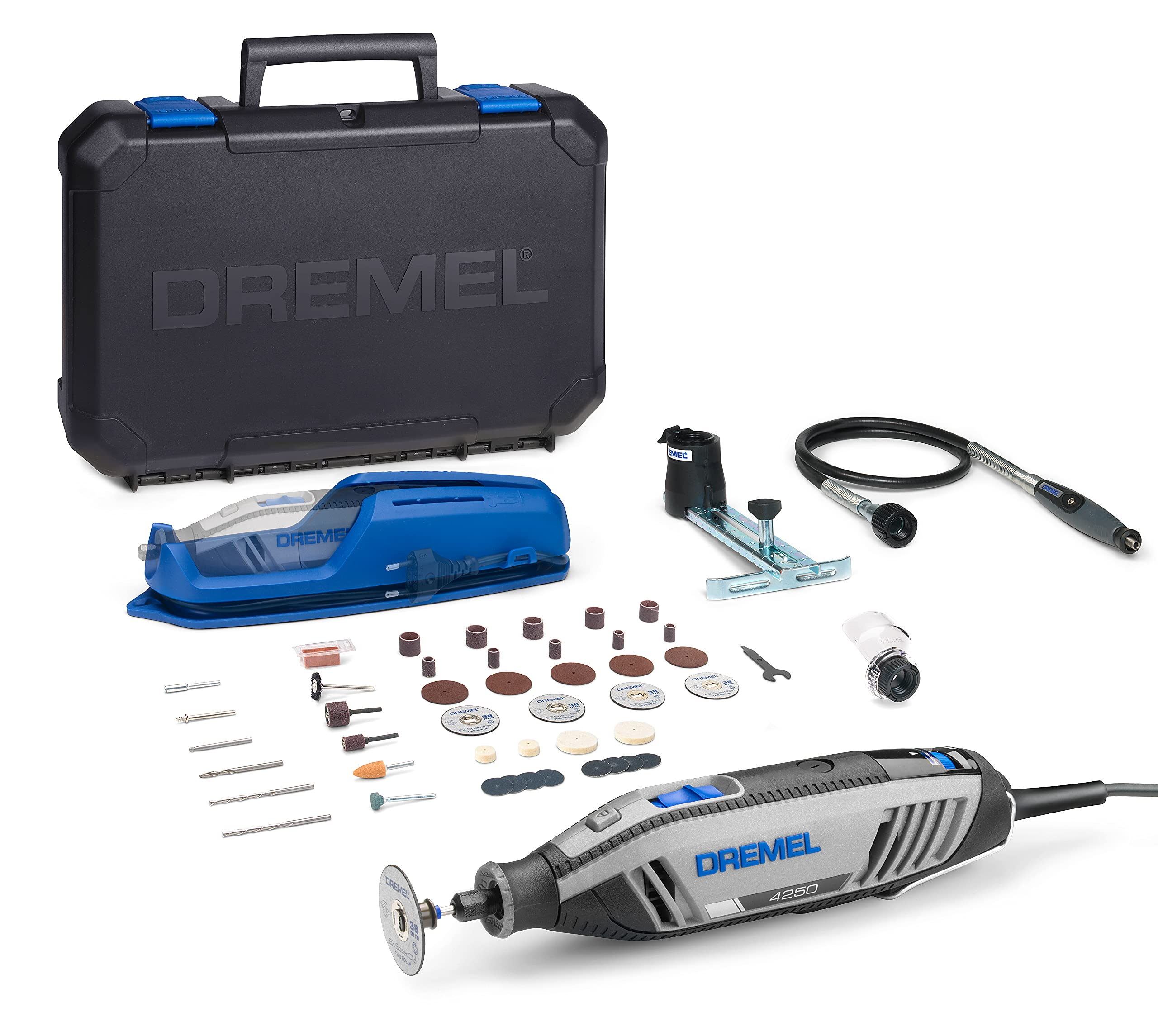 Dremel 4250 Herramienta rotativa de 175 W, kit de multiherramienta