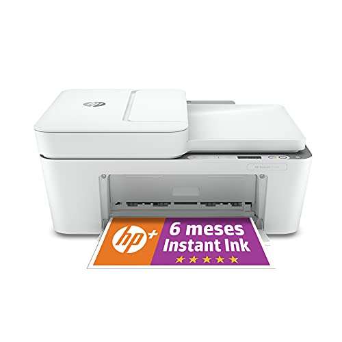 Impresora Multifunción HP DeskJet 4120e - 6 meses de impresión Instant Ink con HP+ (Fotocopia, Escaneo, Impresión Dúplex, Wifi)