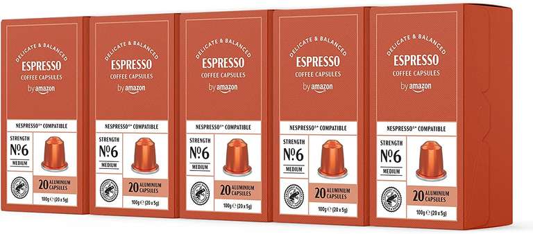 100x Cápsulas compatibles con Nespresso solo 6.6€