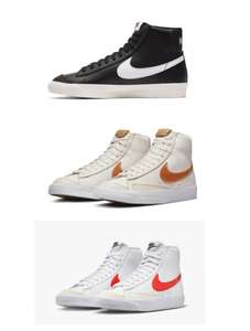 Nike - Blazer Mid 77. Tallas 40 a 48,5. Disponible en tres colores diferentes