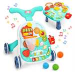 andador bebé y mesa de musica, multifuncional