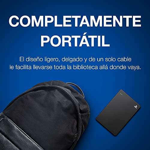 Seagate Game Drive for PS4 and PS5, 2TB, Portable External Hard Drive, Compatible with PS4 and PS5 (STGD2000200).