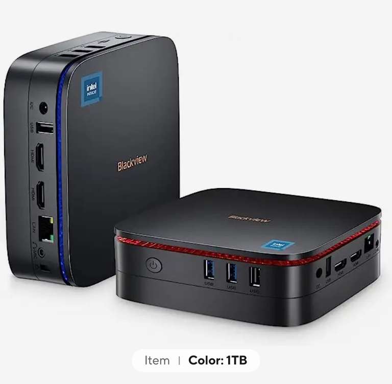 Mini pc con 16gb y 512gb de hd