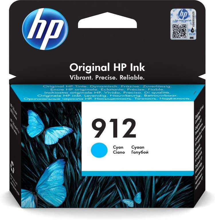 HP cartucho de tinta 912 cyan, además tiene un 15% menos en suscríbete y ahorra, más un 5% menos, en cada 4 o más artículos seleccionados.