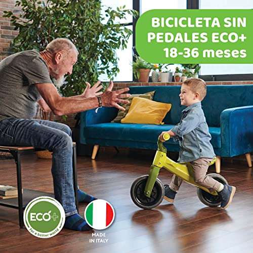 Chicco Bicicleta ECO de Equilibrio sin Pedales, Manillar y Sillín Ergonómicos para Niños