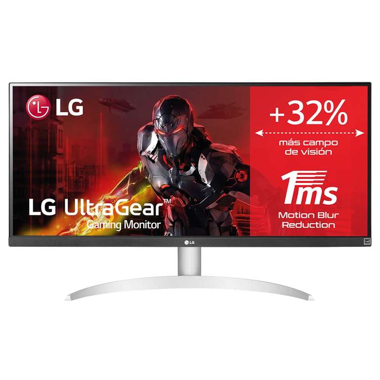 Monitor PC 73 cm (29") UltraWide LG 29WQ600-W, 75 Hz, WFHD IPS, AMD FreeSync (Tambien en AMAZON)