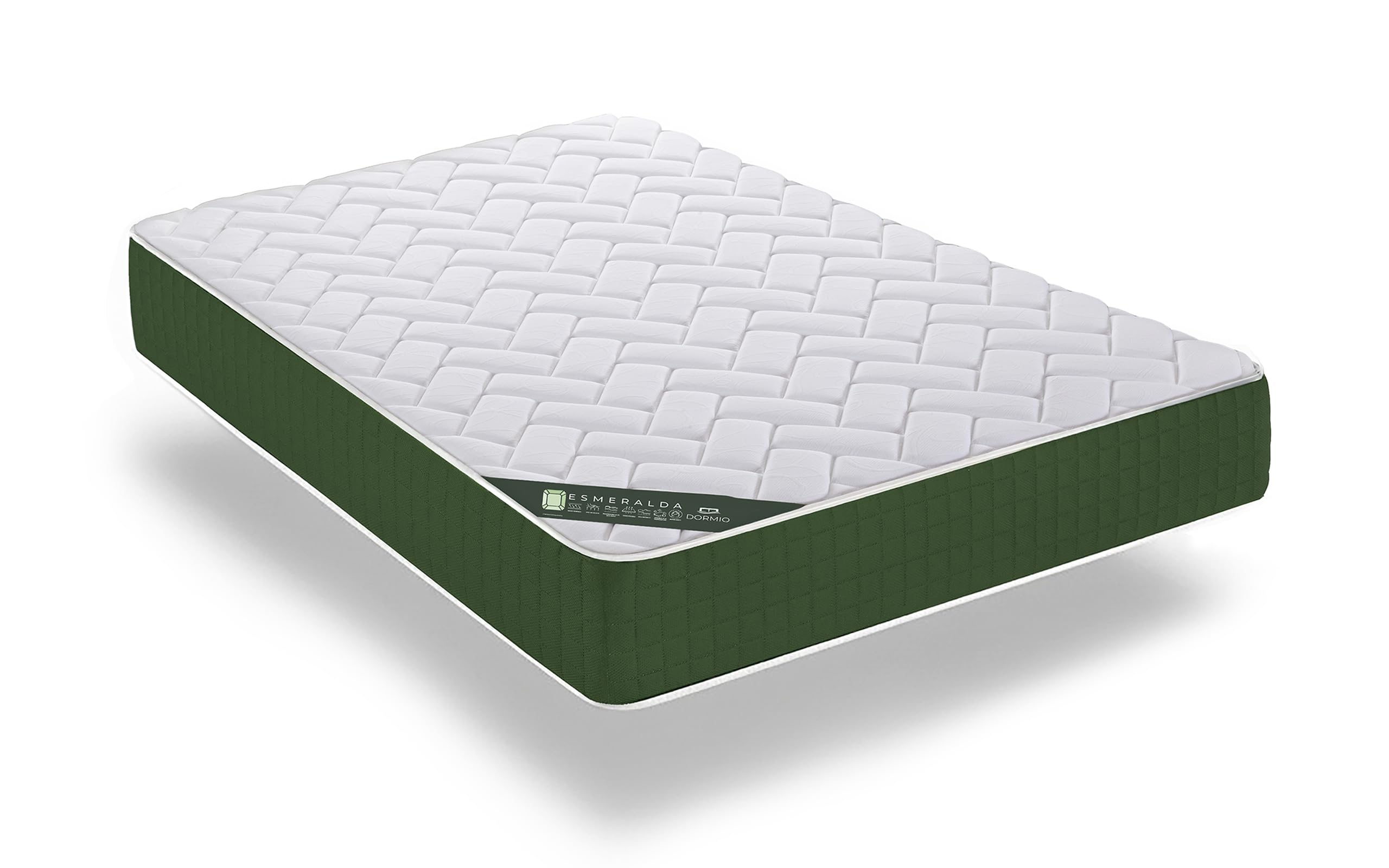 Dormio Esmeralda Colchón Viscoelástico, Fresh 3D, Tamaño 150x200 , Altura 21 cm, Reversible Dúo-System Frío/Calor.