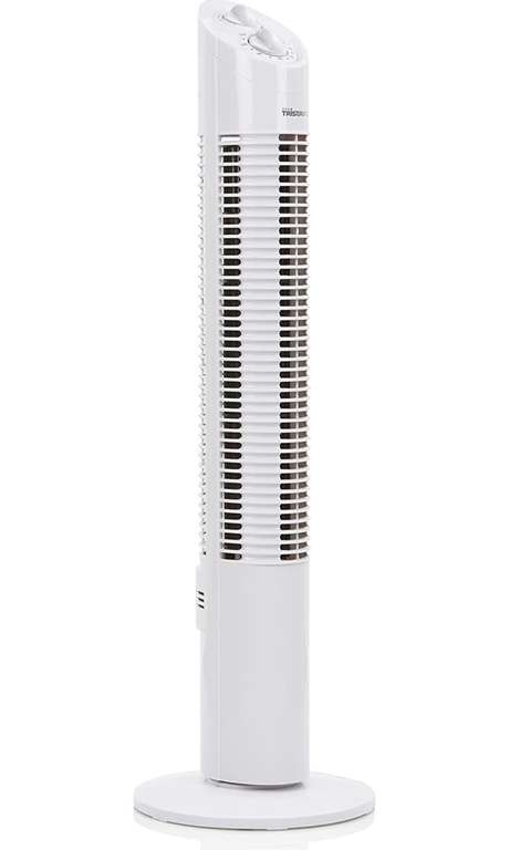 Ventilador de torre oscilante 75° con temporizador (20-120 min)