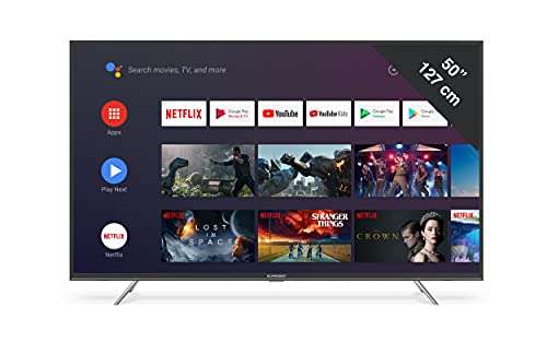 Tv 50" SCHNEIDER 50SC400ATV - Smart TV Android, LED, Ultra HD 4K, Google Play.
