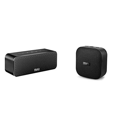Mifa Soundbox Altavoz Portátil Bluetooth 30W + Mini Altavoz Portátil Bluetooth 4.2 Impermeable Ip56