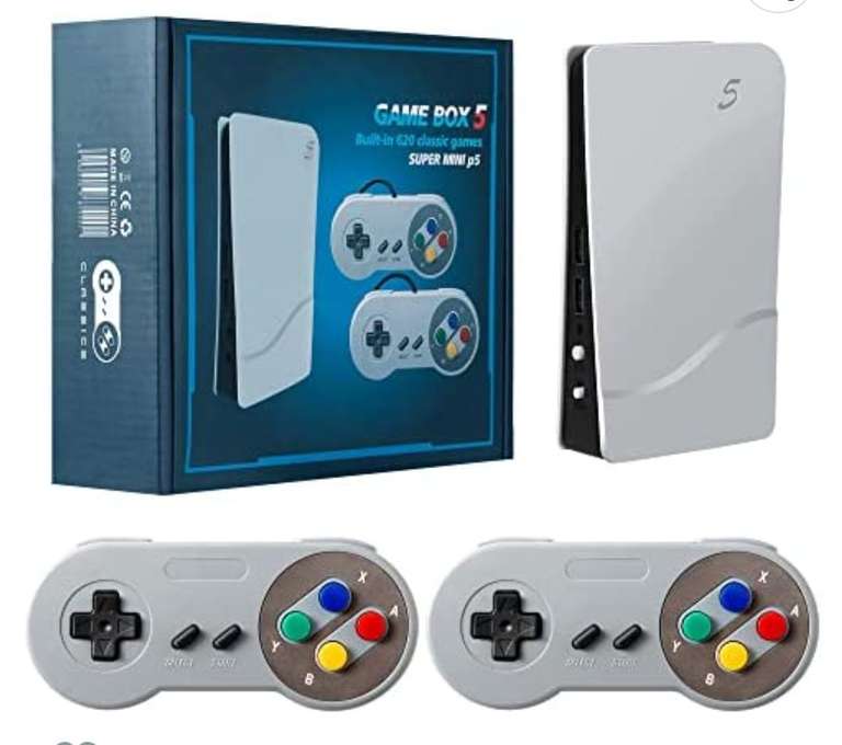 Game Box 5 Mini Consola De Juegos retro Clásica Incorporada 300 Juegos