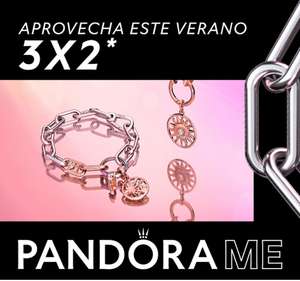 3x2 en Pulseras y anillos Pandora Me