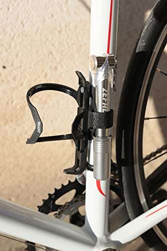 ZEFAL Air Profil Micro - Mini Bomba para bicicletas ultra compacta para válvulas Presta y Schrader de 7 bares