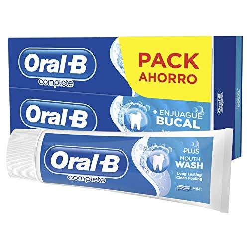 Oral-B Complete Plus Pasta Dentífrica 2 x 75 ml