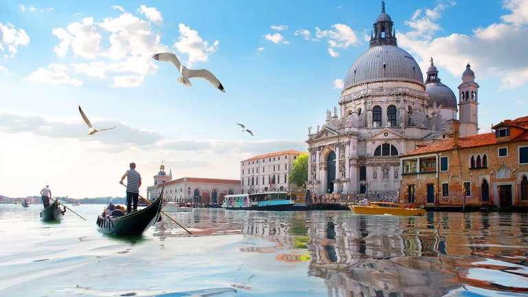 Vuelos directos a Venecia desde Zaragoza o Santander por 34 ó 38 euros ida y vuelta (junio)