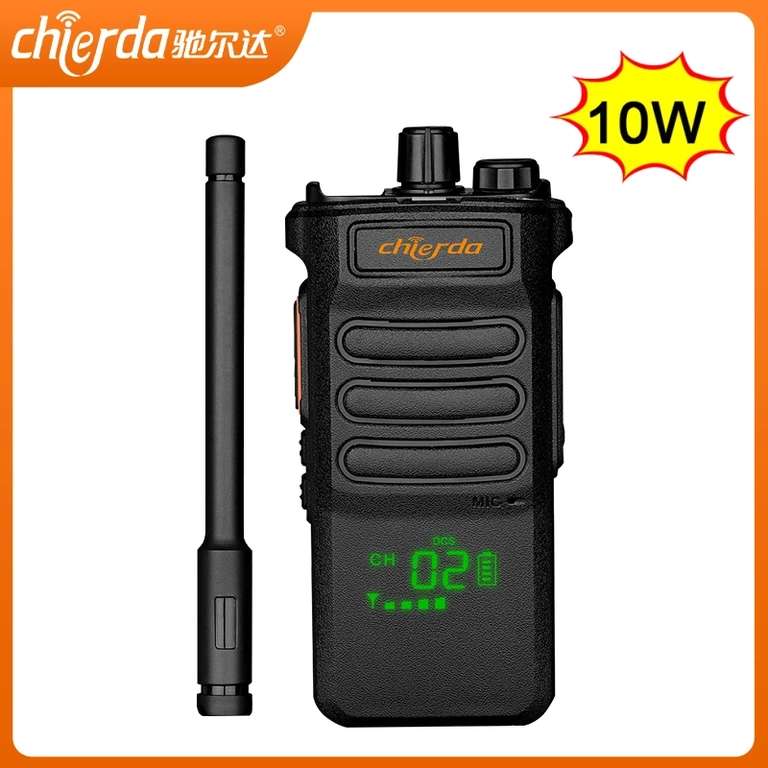 Mini walkie-talkie CD108 recargable (el 31 de diciembre a las 10)